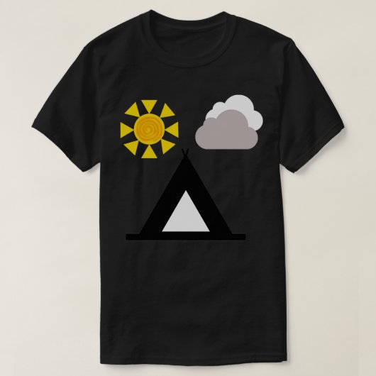 Summer Camping T-shirt (Design voorkant)
