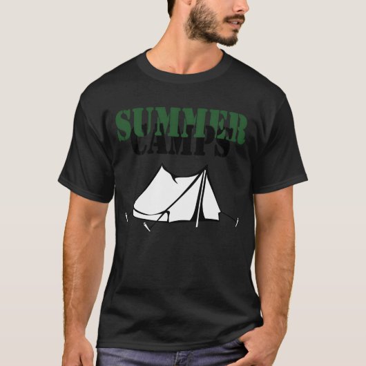 Summer camps friends t-shirt (Voorkant)