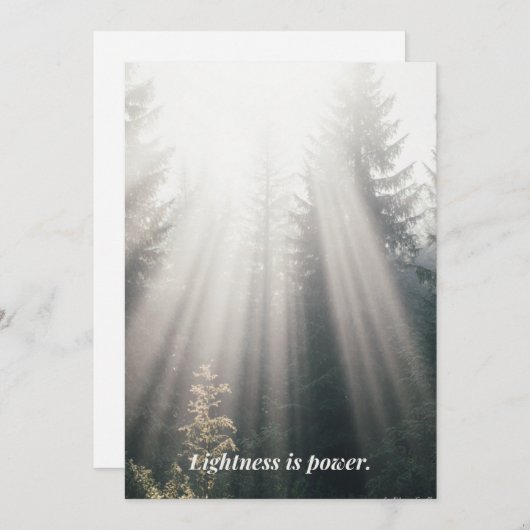 Summer Card Feestdagenkaart (Voorkant / Achterkant)