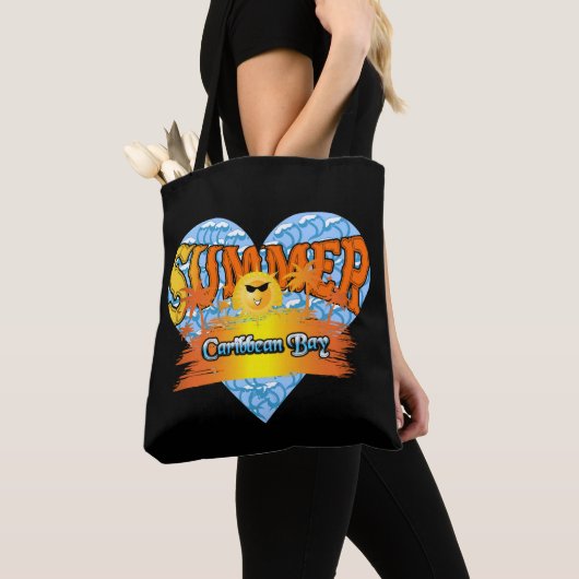 Summer Caribbean Fun Tote Bag (Dichtbij)