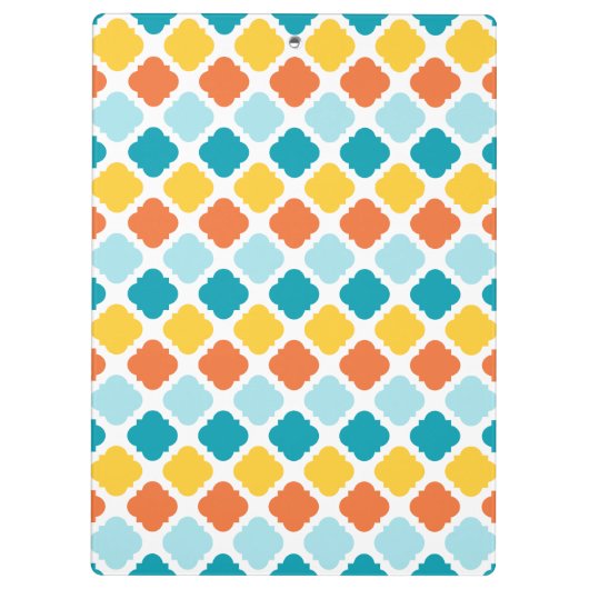 Summer Carnival Pattern Klembord (Achterkant)
