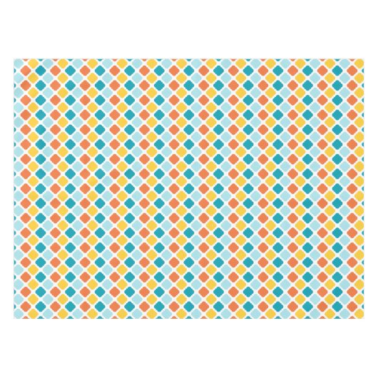 Summer Carnival Pattern Tafelkleed (Voorkant (Horizontaal))