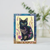 Summer Cat, Postkruising Briefkaart (Staand voorkant)