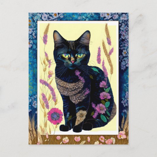 Summer Cat, Postkruising Briefkaart (Voorkant)