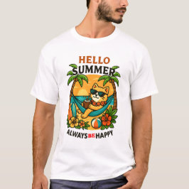 Summer Cat Vibes T-shirt