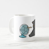 summer cats design infront of fan | dogs design koffiemok (Voorkant links)