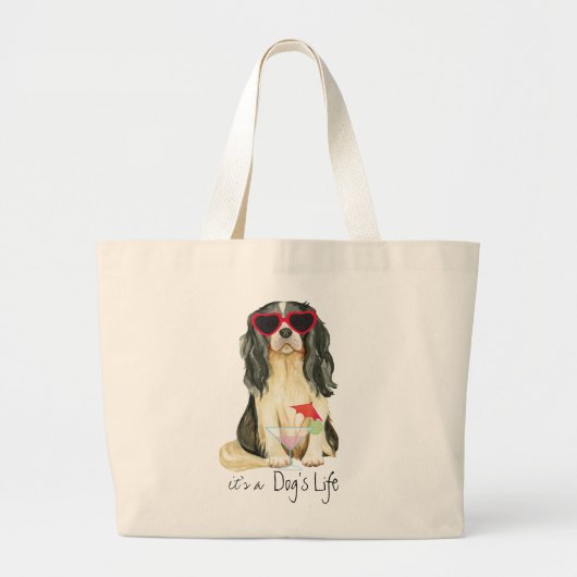 Summer Cavalier Grote Tote Bag (Voorkant)