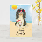 Summer Cavalier Kaart (Gele Bloem)