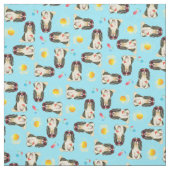 Summer Cavalier King Charles Spaniel Stof (Swatch)