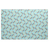 Summer Cavalier King Charles Spaniel Stof (Fat Quarter)