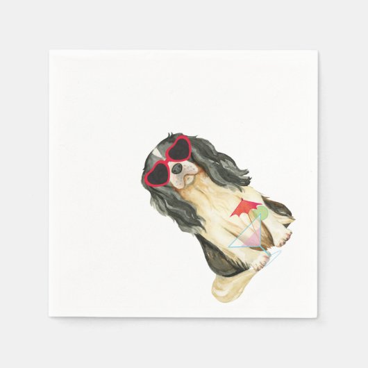 Summer Cavalier Servet (Voorkant)