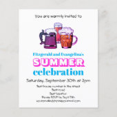 Summer Celebration Party Flyer (Voorkant)
