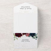 Summer Celebration Weddenschap in één uitnodiging (Buitenkant)