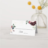 Summer Celebration Wedding Place Card Tent Plaatskaartje (Voorkant)