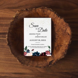 Summer Celebration Wedding Save the Date