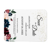 Summer Celebrding Wedding Save the Date Magnet Magneet (Horizontaal)