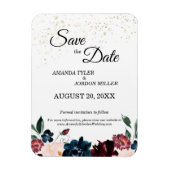 Summer Celebrding Wedding Save the Date Magnet Magneet (Verticaal)