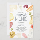 Summer Charcuterie elke keer dat er een picknick w Kaart (Voorkant)