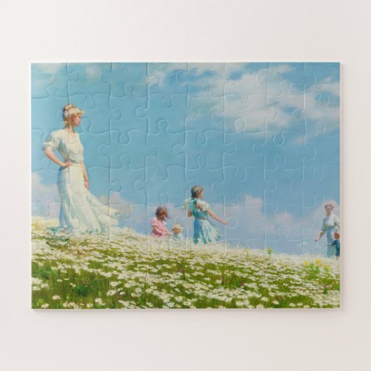 Summer, Charles Courtney Curran (1906) Legpuzzel (Horizontaal)