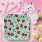 Summer Cherries Papieren Bordje (Feest)