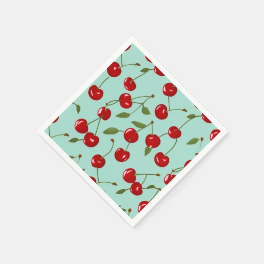 Summer Cherries Servet (Hoek)