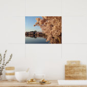 Summer Cherry Blossom Photo Natuur Wall Poster (Keuken)