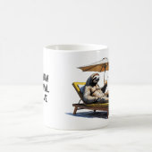 Summer chill vibes Sloth Koffiemok (Center)