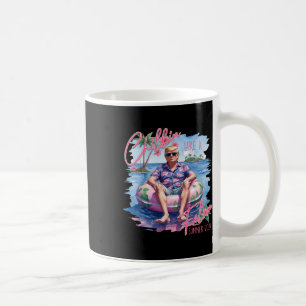 Summer Chillin als een misdadiger Trump voor Presi Koffiemok
