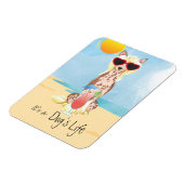 Summer Chinese Crested Magneet (Linkerzijde)