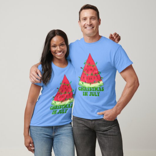 Summer Christmas July In Christmas In July Melon r T-shirt (Unisex)