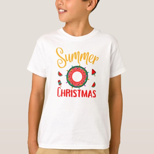 Summer Christmas July T-Shirt (Voorkant)