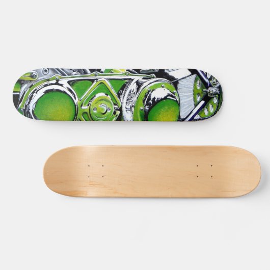 Summer Chrome Persoonlijk Skateboard (Horizontaal)
