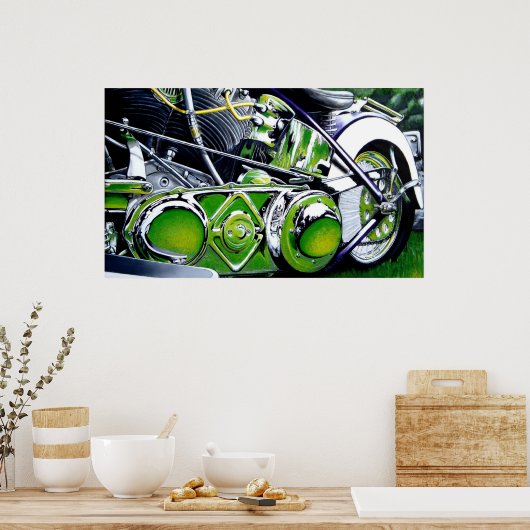 Summer Chrome Poster (Keuken)