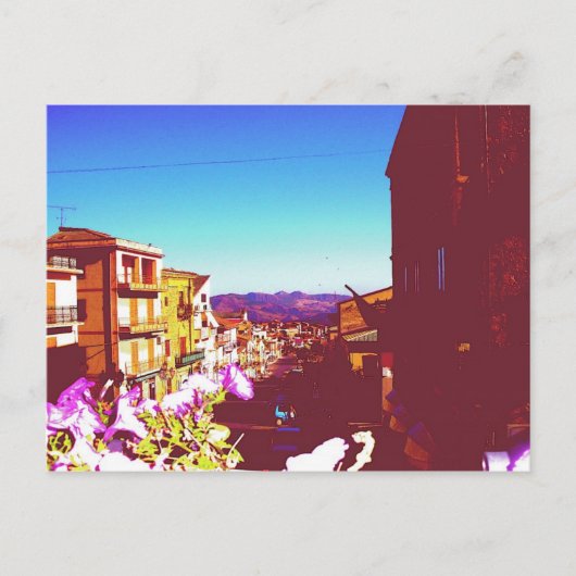Summer Cianciana, Sicilië Briefkaart (Voorkant)