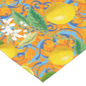 Summer, citrus, boho, bohemen, bloemMiddellandse Z Korte Tafelloper (Hoek)