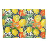 Summer, citrus, boho, bohemen, bloemMiddellandse Z Kussensloop (Voorkant)