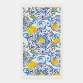 Summer, citrus, boho, bohemen, bloemMiddellandse Z Servet (Voorkant)