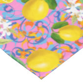 Summer, citrus, boho, bohemen, bloemMiddellandse Z Tafelkleed (Gekanteld)