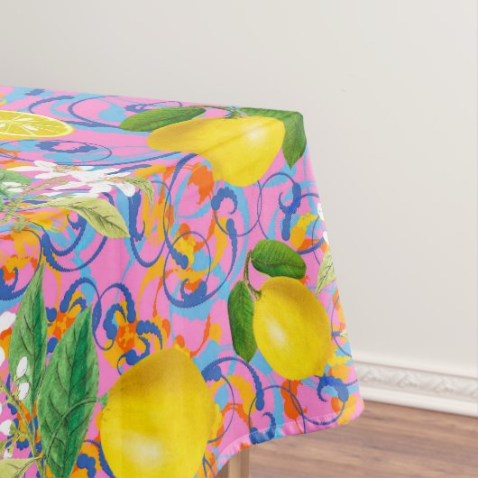 Summer, citrus, boho, bohemen, bloemMiddellandse Z Tafelkleed (Voorbeeld)