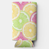 Summer Citrus Can Coozie | Seltzer - Fles - Can (Achterkant)