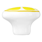 Summer Citrus Lemon Ceramic Knob Keramische Knop (Zijkant)