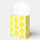 Summer Citrus Lemon Favor Box Bedankdoosjes (Geopend)