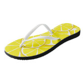 Summer Citrus Lemon FlipFlops Teenslippers (Schuin)