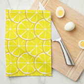 Summer Citrus Lemon Kitchen Towel Theedoek (Quarter Fold)