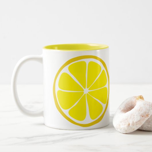 Summer Citrus Lemon Mok (Met donut)