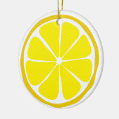 Summer Citrus Lemon Ornament (Links)