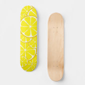 Summer Citrus Lemon Skateboard (Voorkant)