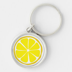 Summer Citrus Lemon Sleutelhanger