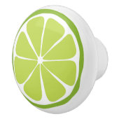 Summer Citrus Limoen Ceramic Knob Keramische Knop (Rechts)