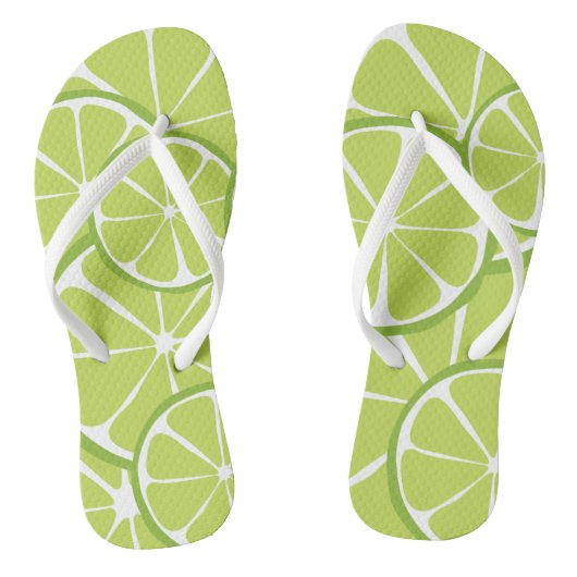 Summer Citrus Limoen FlipFlops Teenslippers (Voetbed)